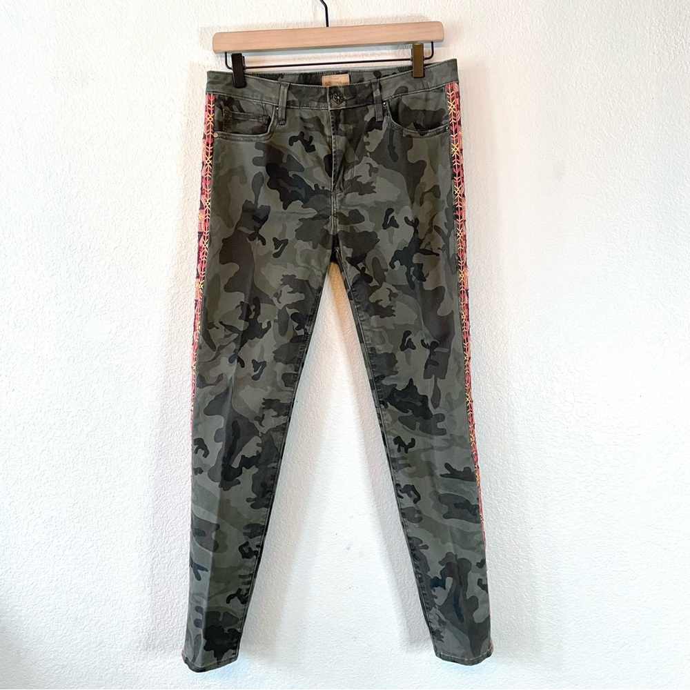 Driftwood Jackie Classic Fit Camo Embroidered Pants